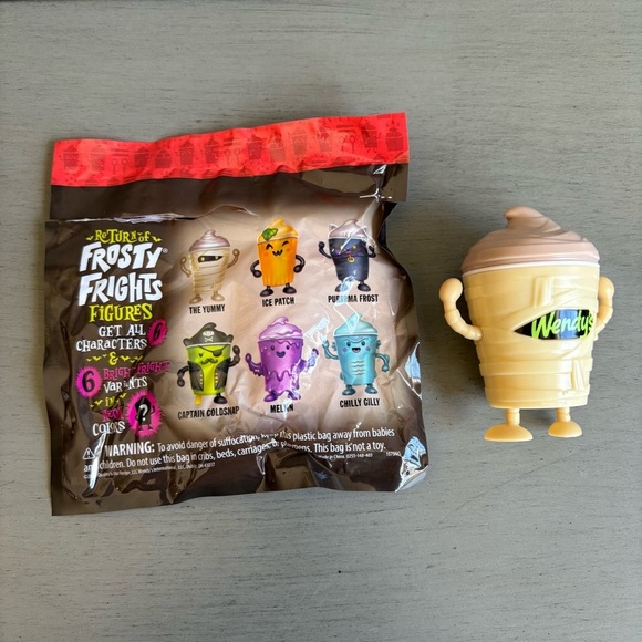 2025 Wendy's "Return of Frosty Frights"The Yummy Mummy Kids Meal Toy- OPENED-NEW - Picture 5 of 7